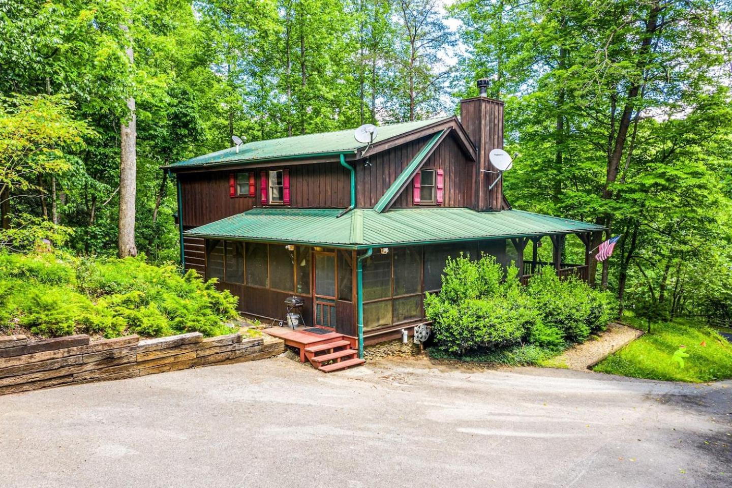 Pigeonforge Cabin Game Roomdog Friendlyhot Tub Pigeon Forge Eksteriør billede