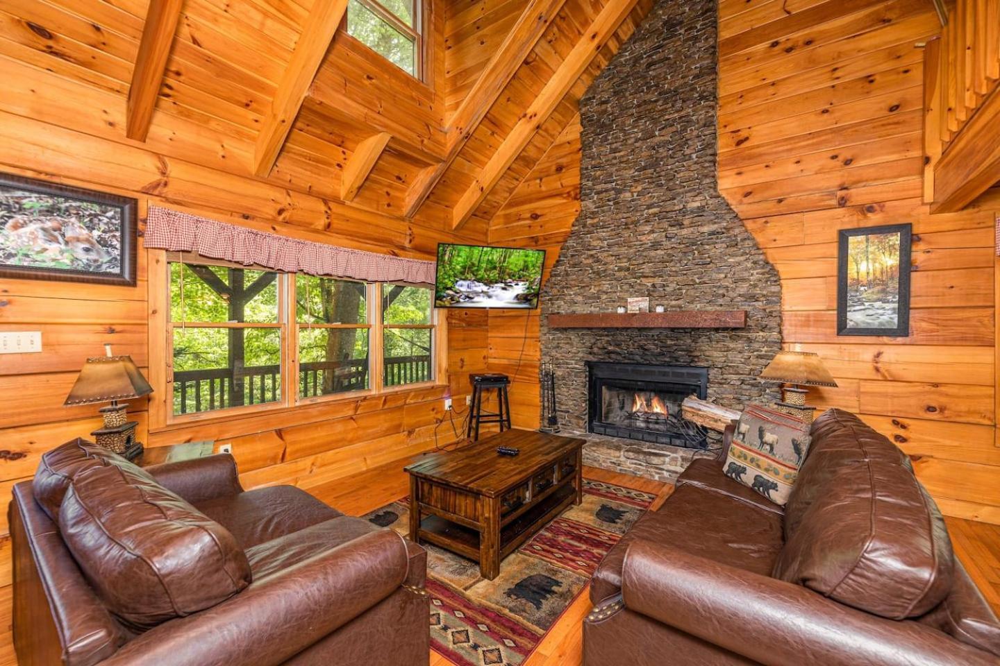 Pigeonforge Cabin Game Roomdog Friendlyhot Tub Pigeon Forge Eksteriør billede