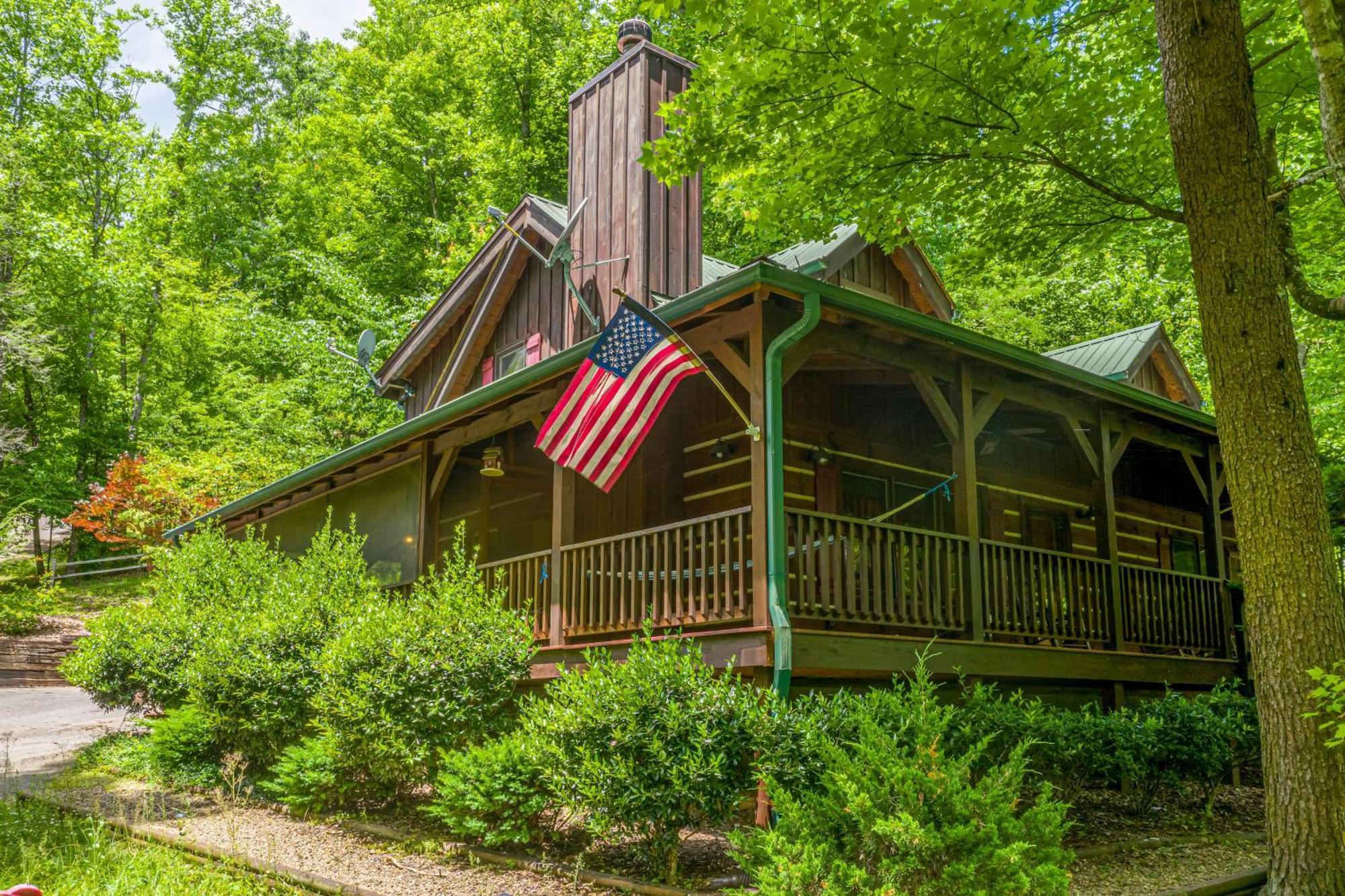 Pigeonforge Cabin Game Roomdog Friendlyhot Tub Pigeon Forge Eksteriør billede